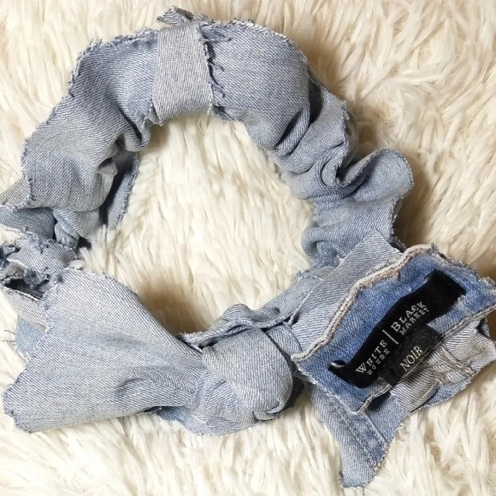 TASTY RAW EDGE DENIM HEADBANZ- 
